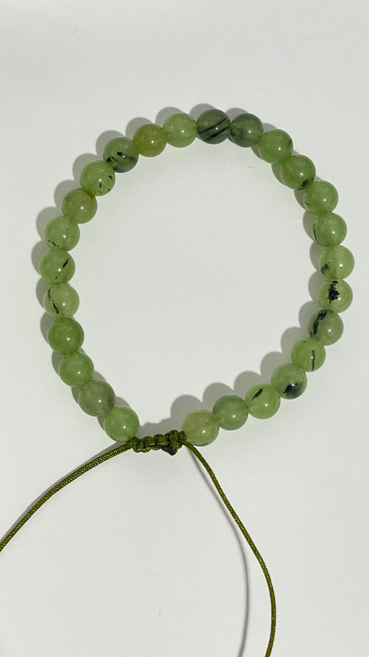 Pulsera de Prenhita  C 6mm