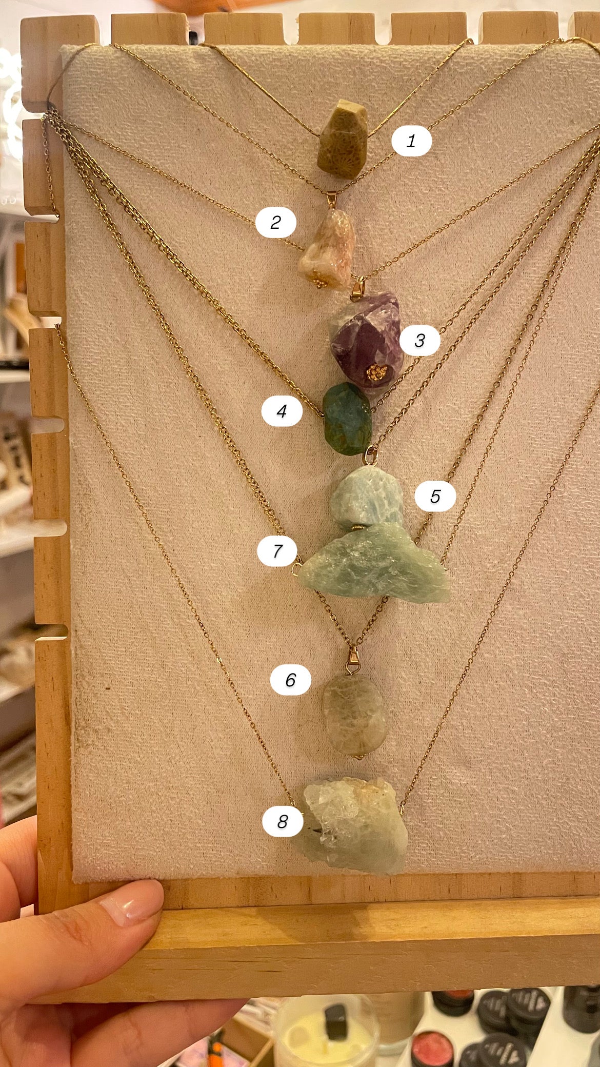 Collar de Mineral Varios