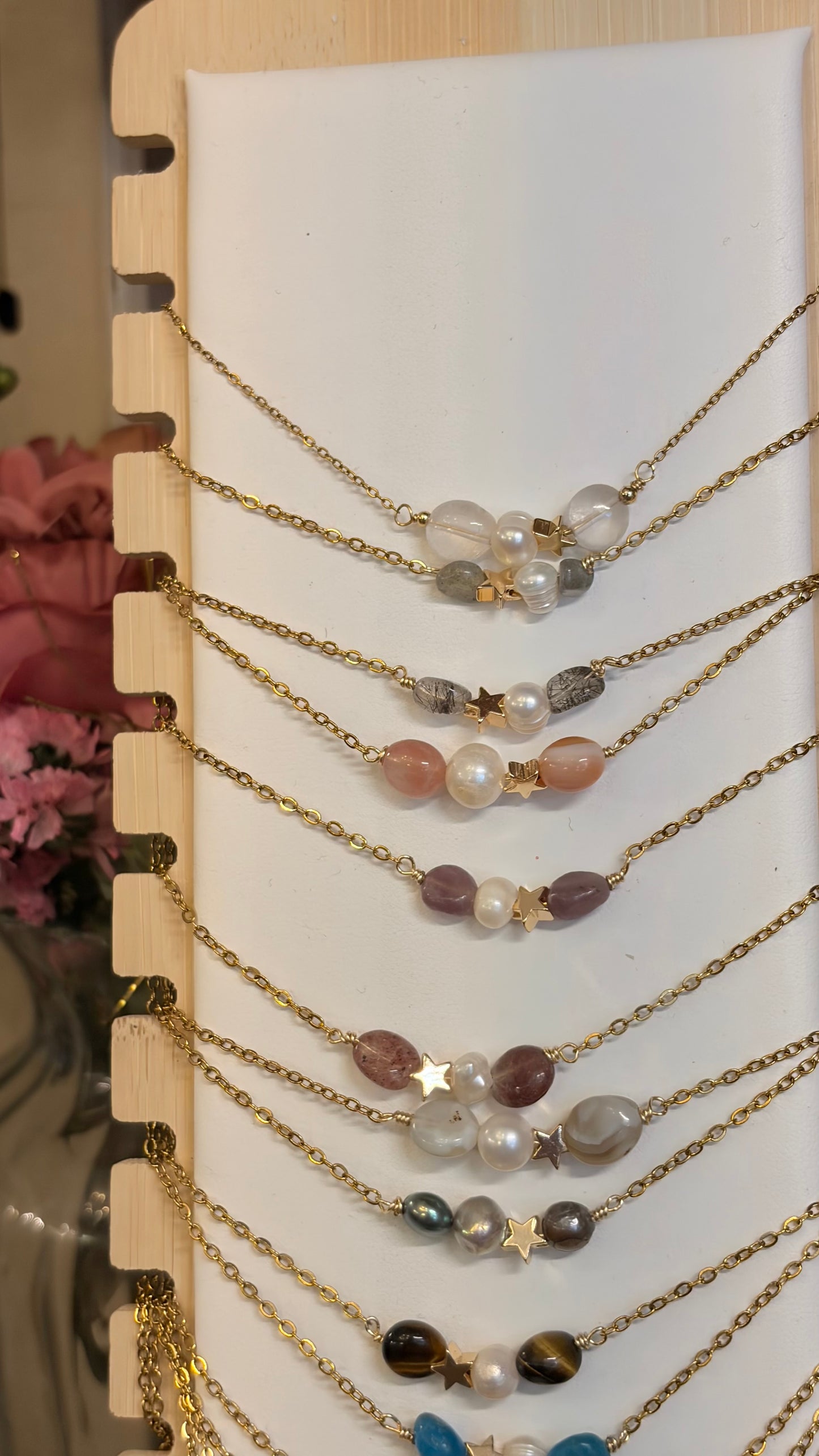 Collar Medio Cielo
