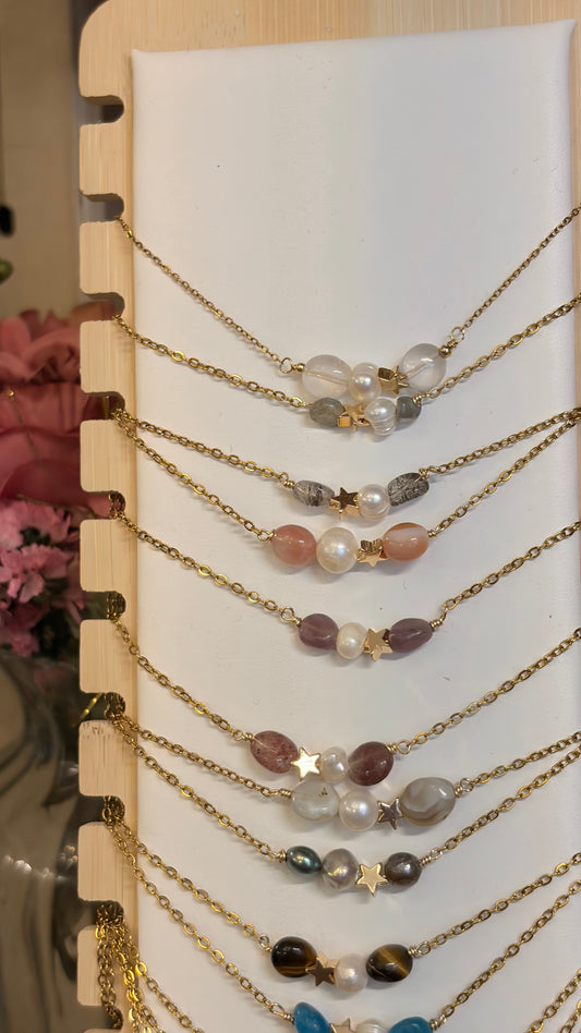 Collar Medio Cielo