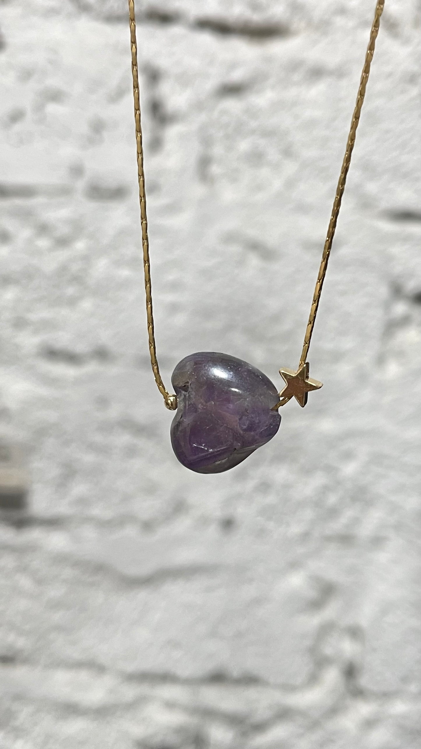 Collar Brillitos de Universo - Mineral y Estrella✨