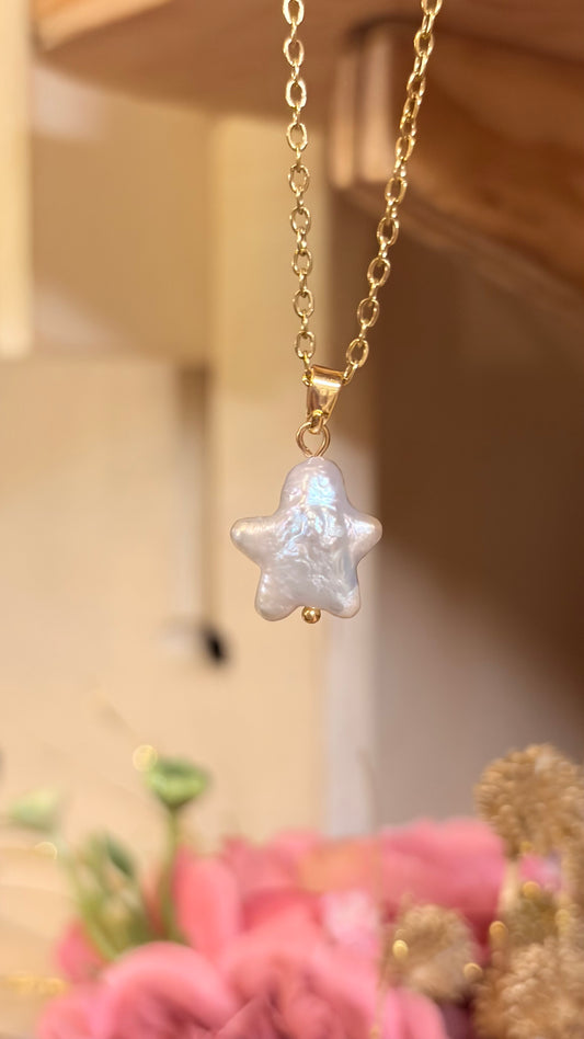 Collar Perla Estrella(Pieza Única)