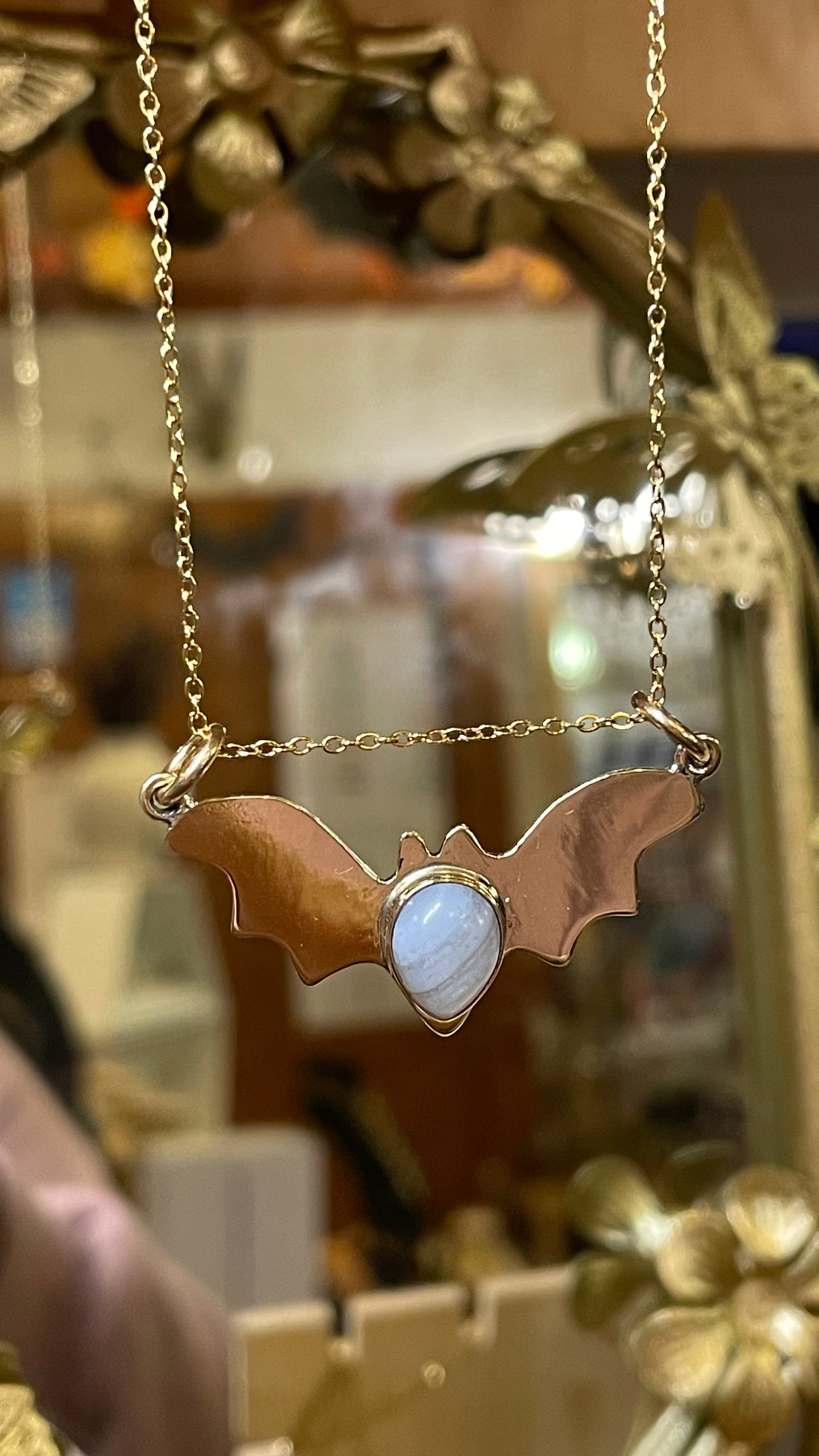 ✨🦇BAT SEASON ÁGATA BLUE LACE🦇✨ Edición 2025