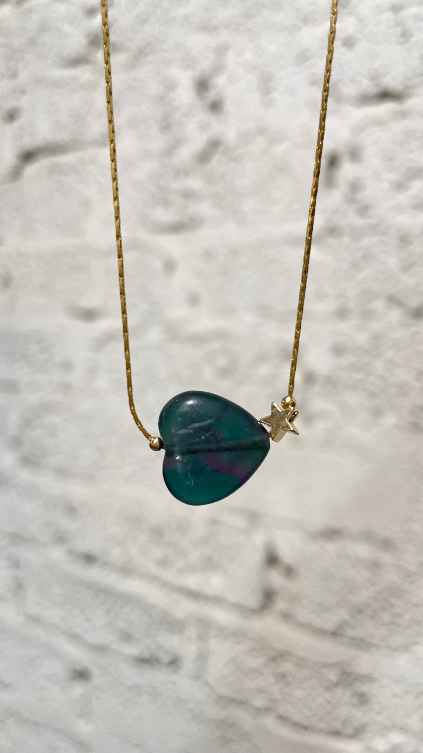 Collar Brillitos de Universo - Mineral y Estrella✨