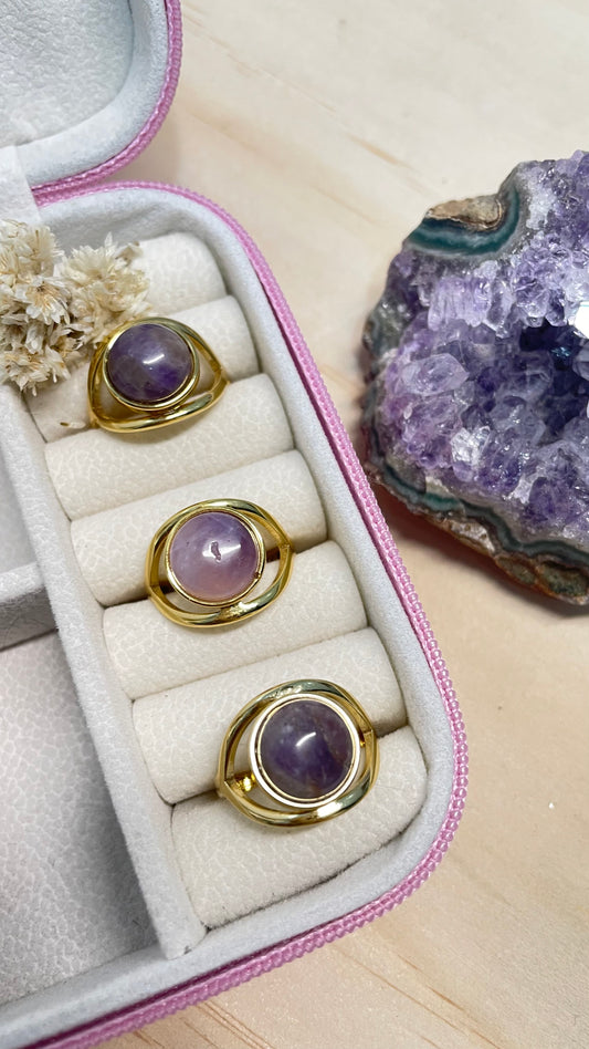 Anillo Ojo de Amatista