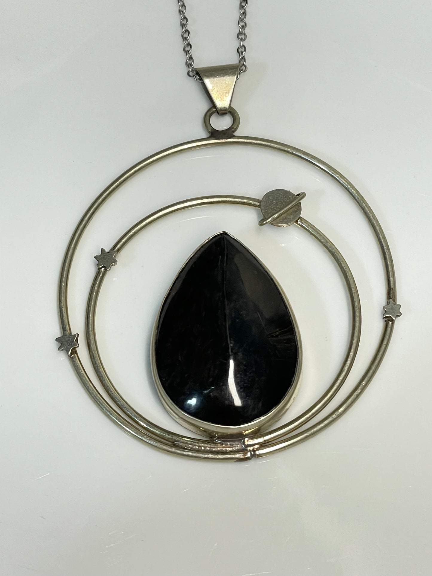 Collar Universo de Obsidiana