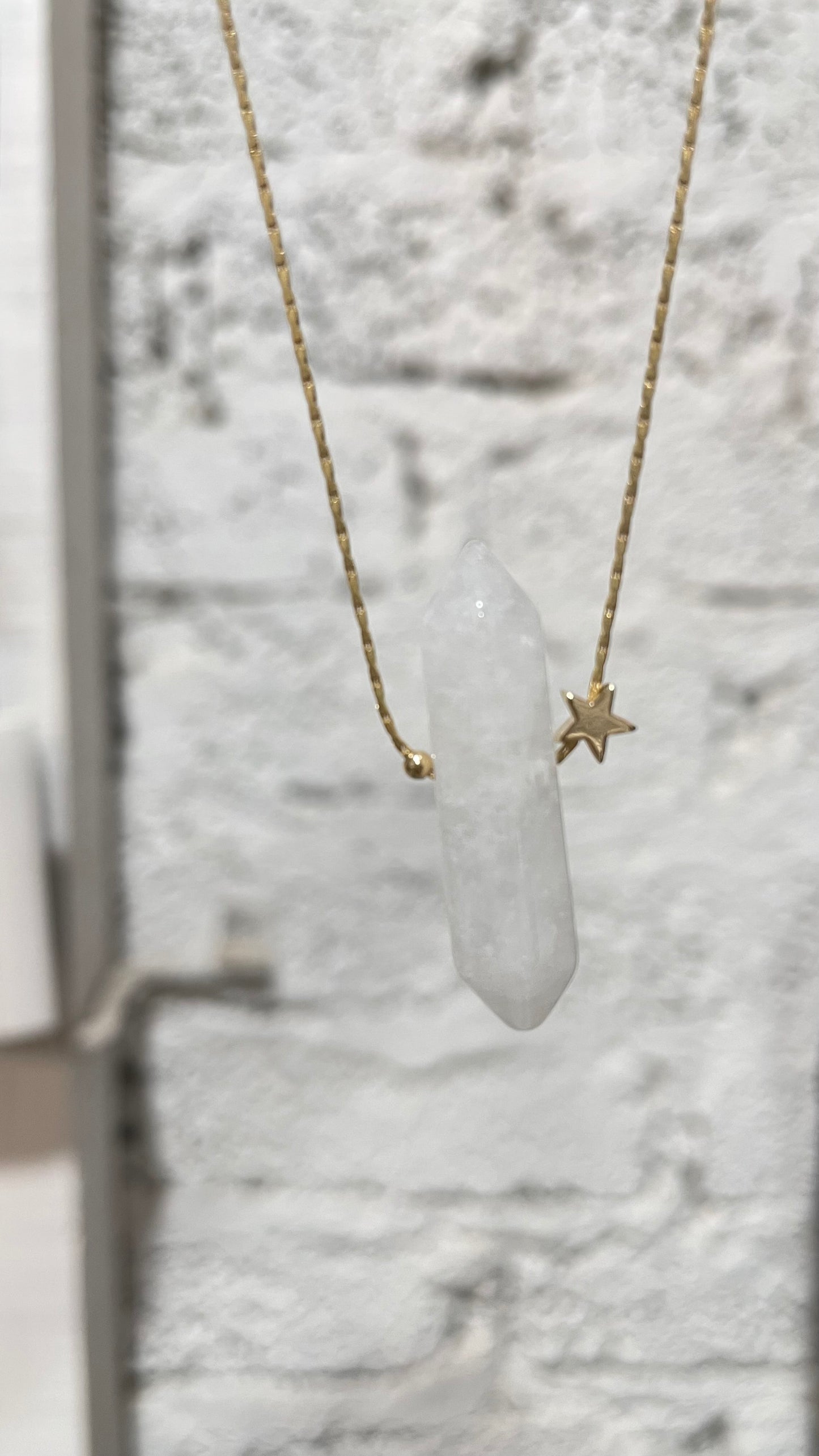 Collar Brillitos de Universo - Mineral y Estrella✨