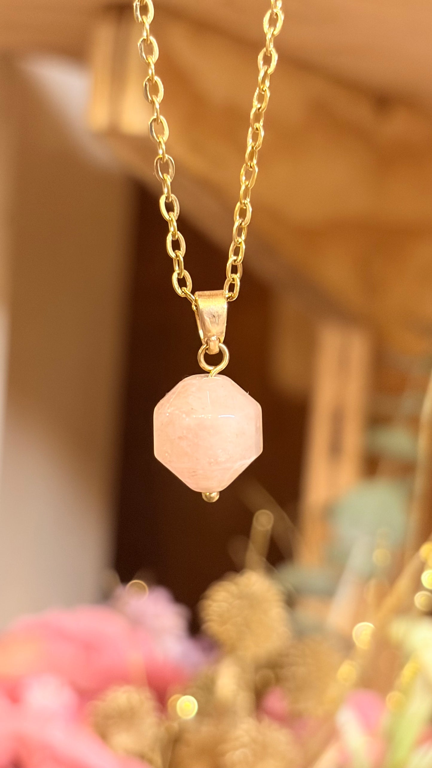 Collar Piedra Sol  (Pieza Única)