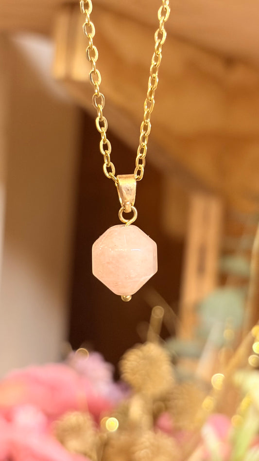 Collar Piedra Sol  (Pieza Única)