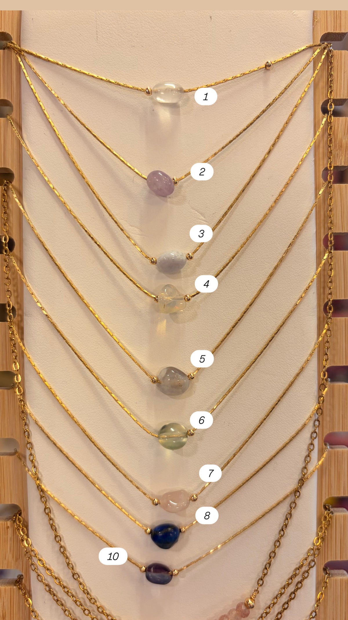 Stock de $100 pesitos • Collar  Nugget