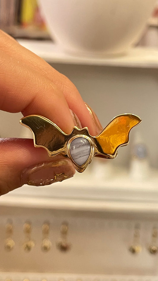 ✨🦇BAT SEASON ÁGATA BLUE LACE🦇✨ Edición 2025