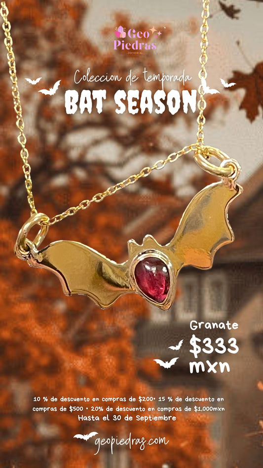 ✨🦇♥️ BAT SEASON  GRANATE ♥️🦇✨ Edición 2025