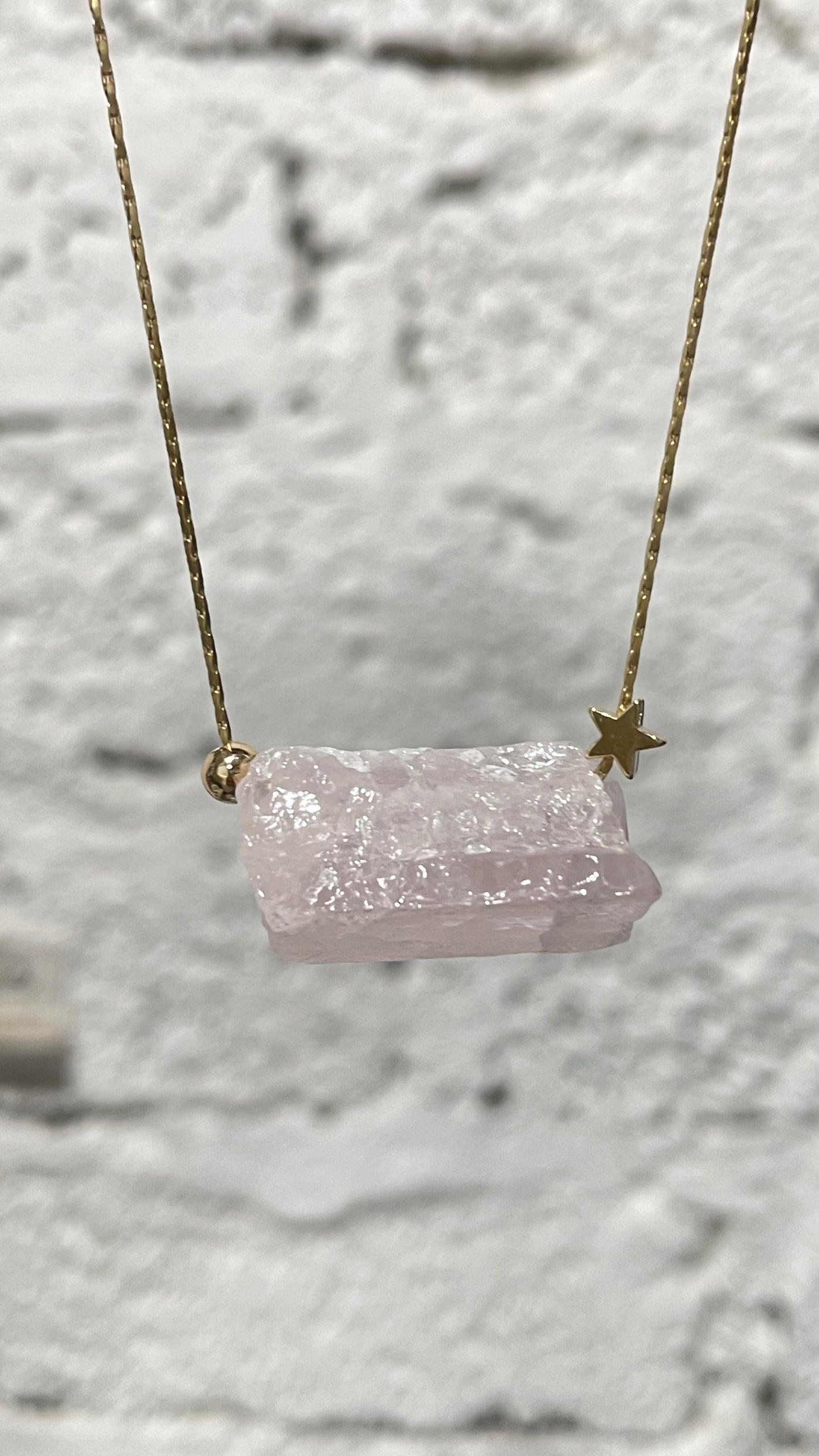 Collar Brillitos de Universo - Mineral y Estrella✨