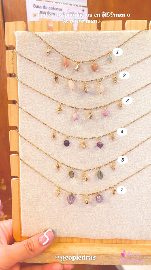 Collar Cielo de Cuarzo