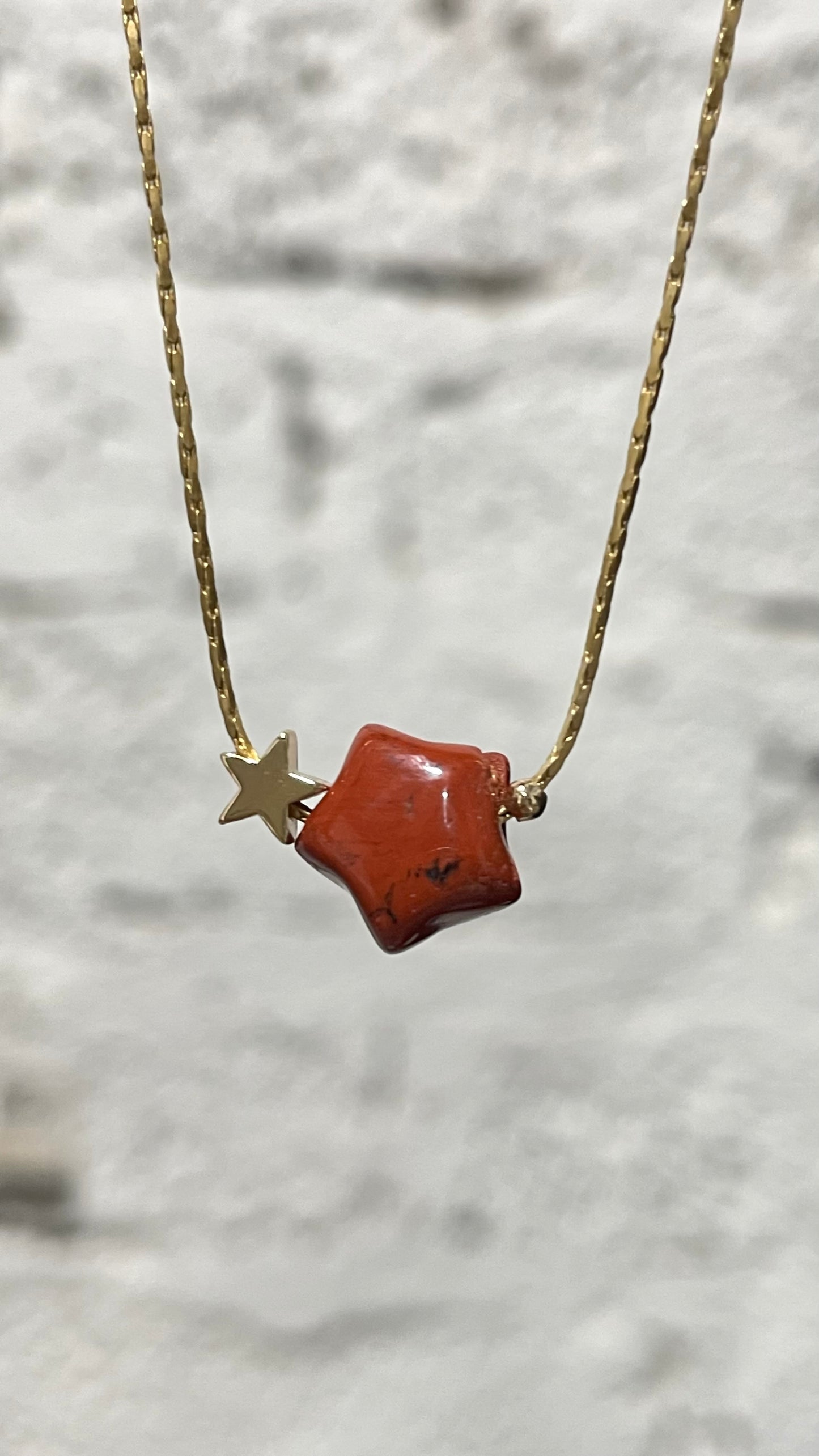 Collar Brillitos de Universo - Mineral y Estrella✨