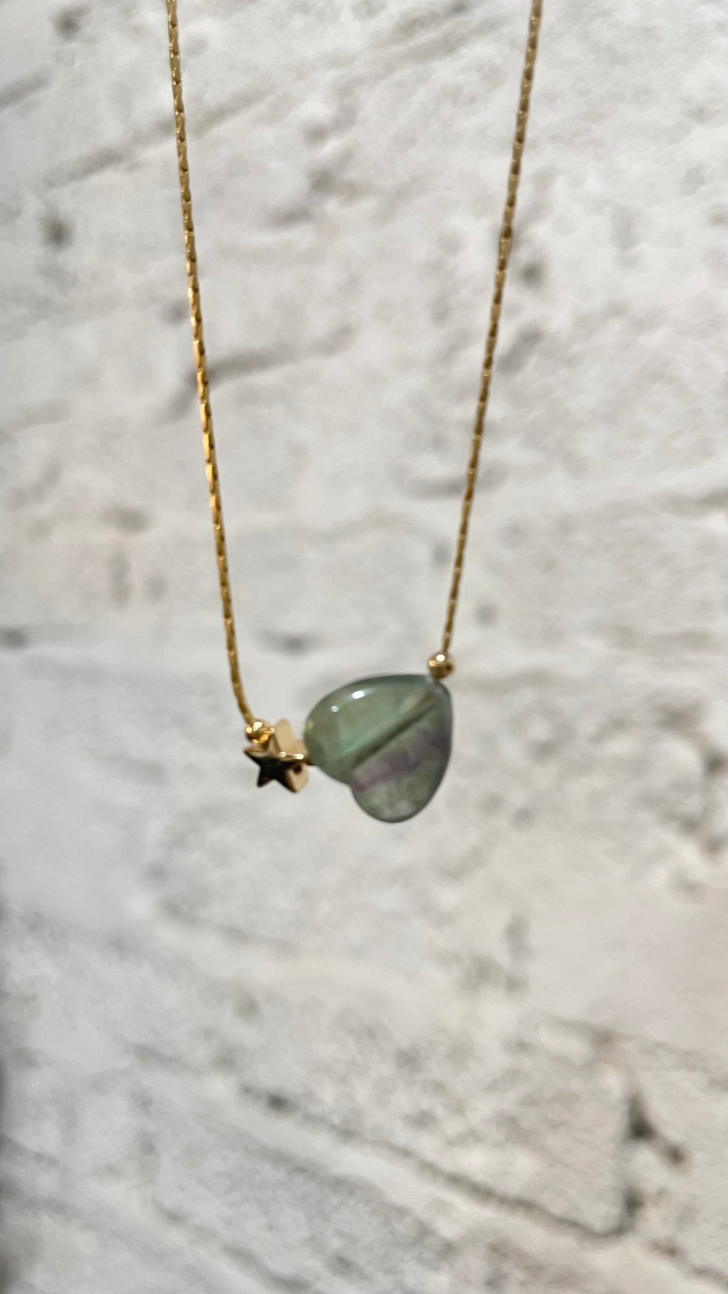 Collar Brillitos de Universo - Mineral y Estrella✨