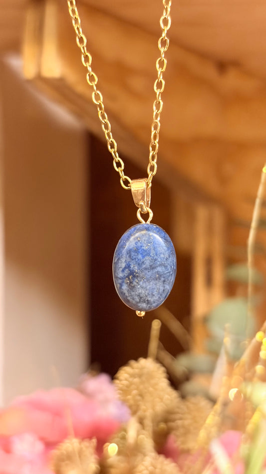 Collar Lapislázuli Mini  (Pieza Única)