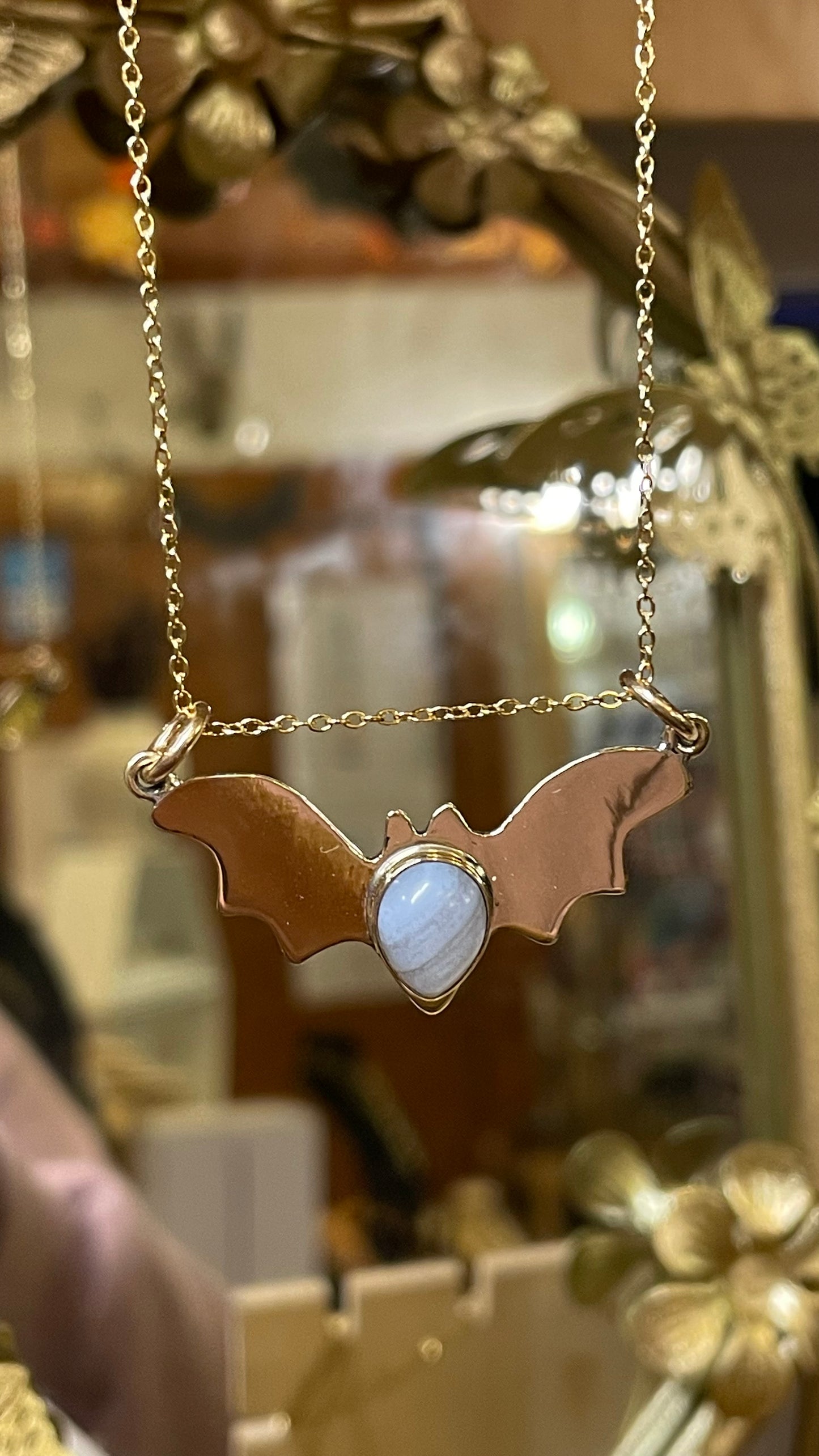 ✨🦇BAT SEASON ÁGATA BLUE LACE🦇✨ Edición 2025