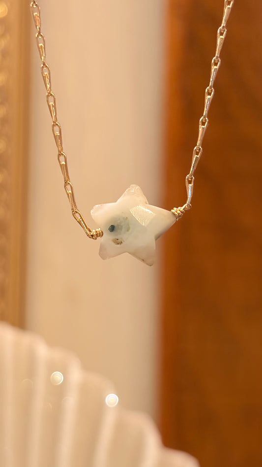 Collar Shine Estalactita Estrella