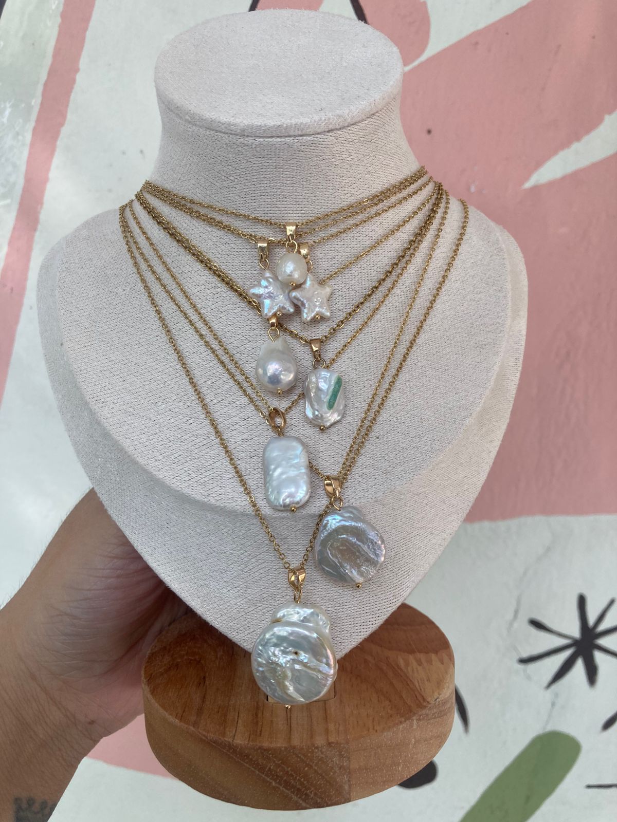 Collar de  Perla Natural