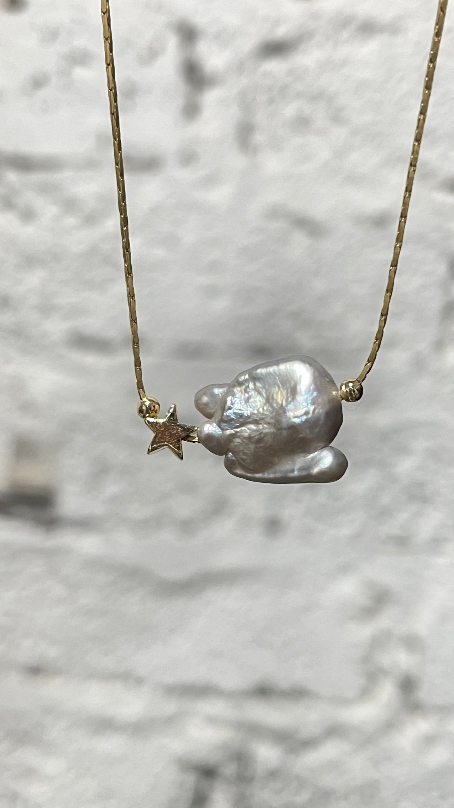 Collar Brillitos de Universo - Mineral y Estrella✨