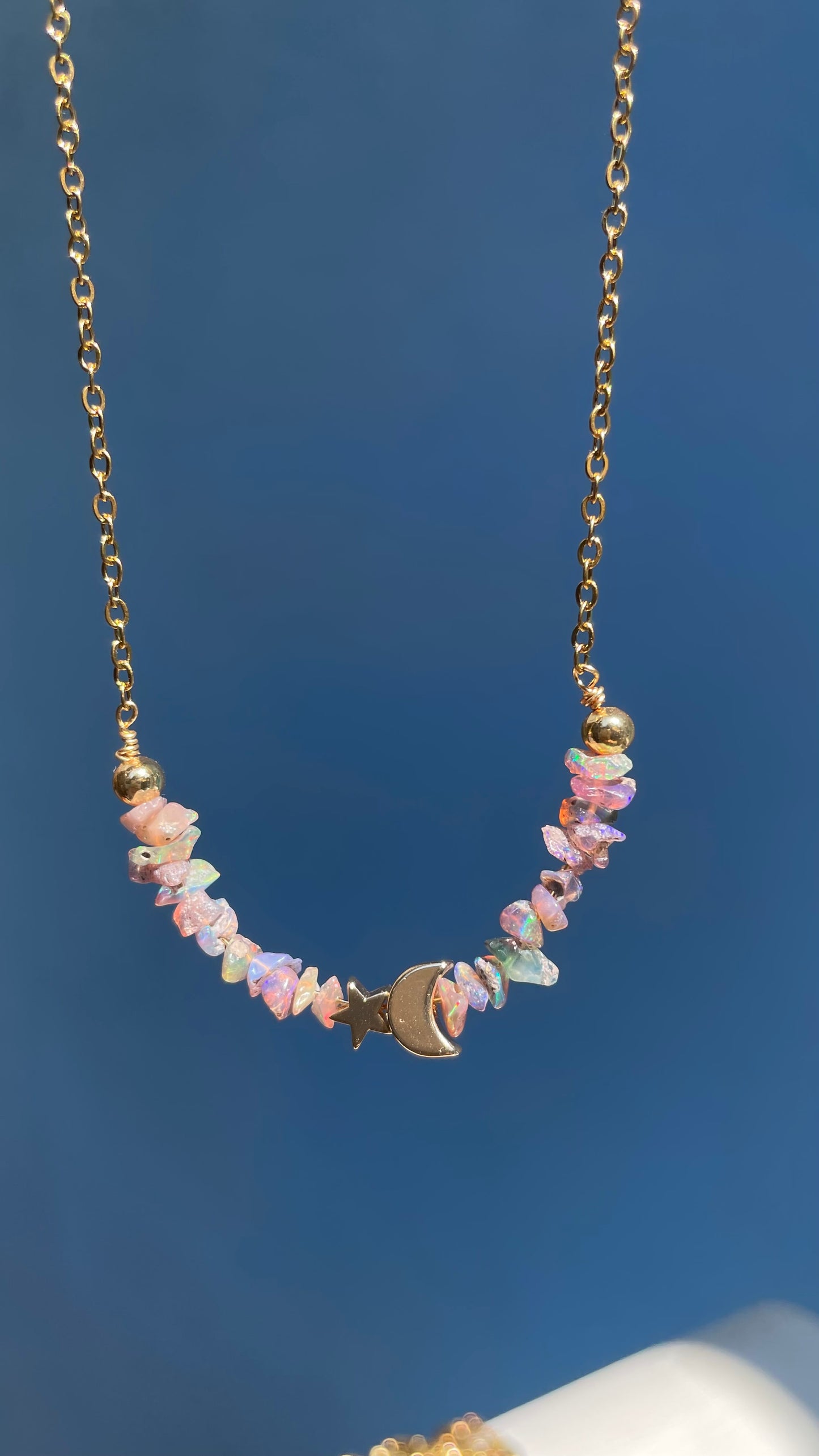 Collar Opalo Etiope Sky