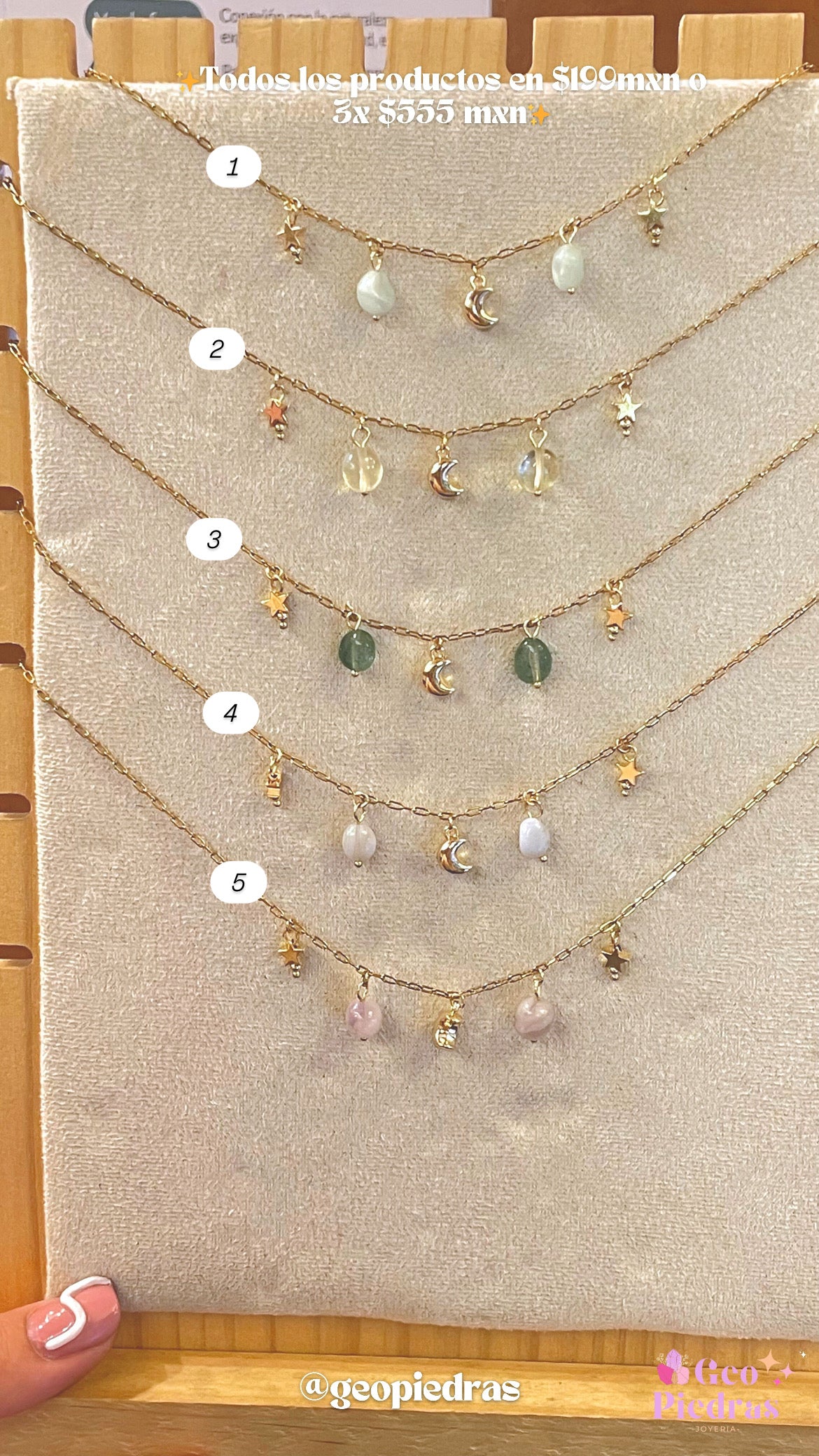 Collar Cielo de Cuarzo