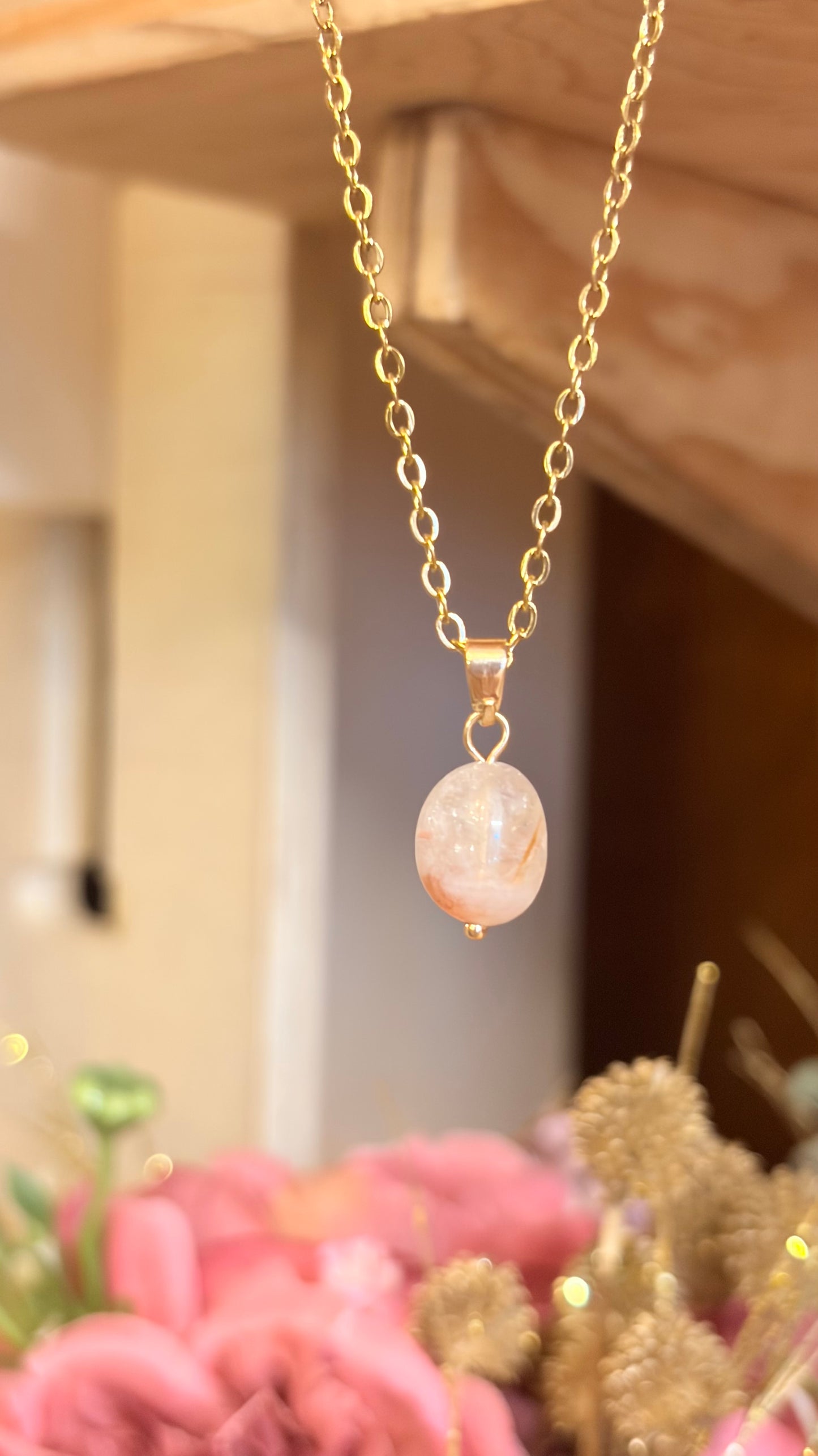 Collar  Citrino Nuggets  (Pieza Única)