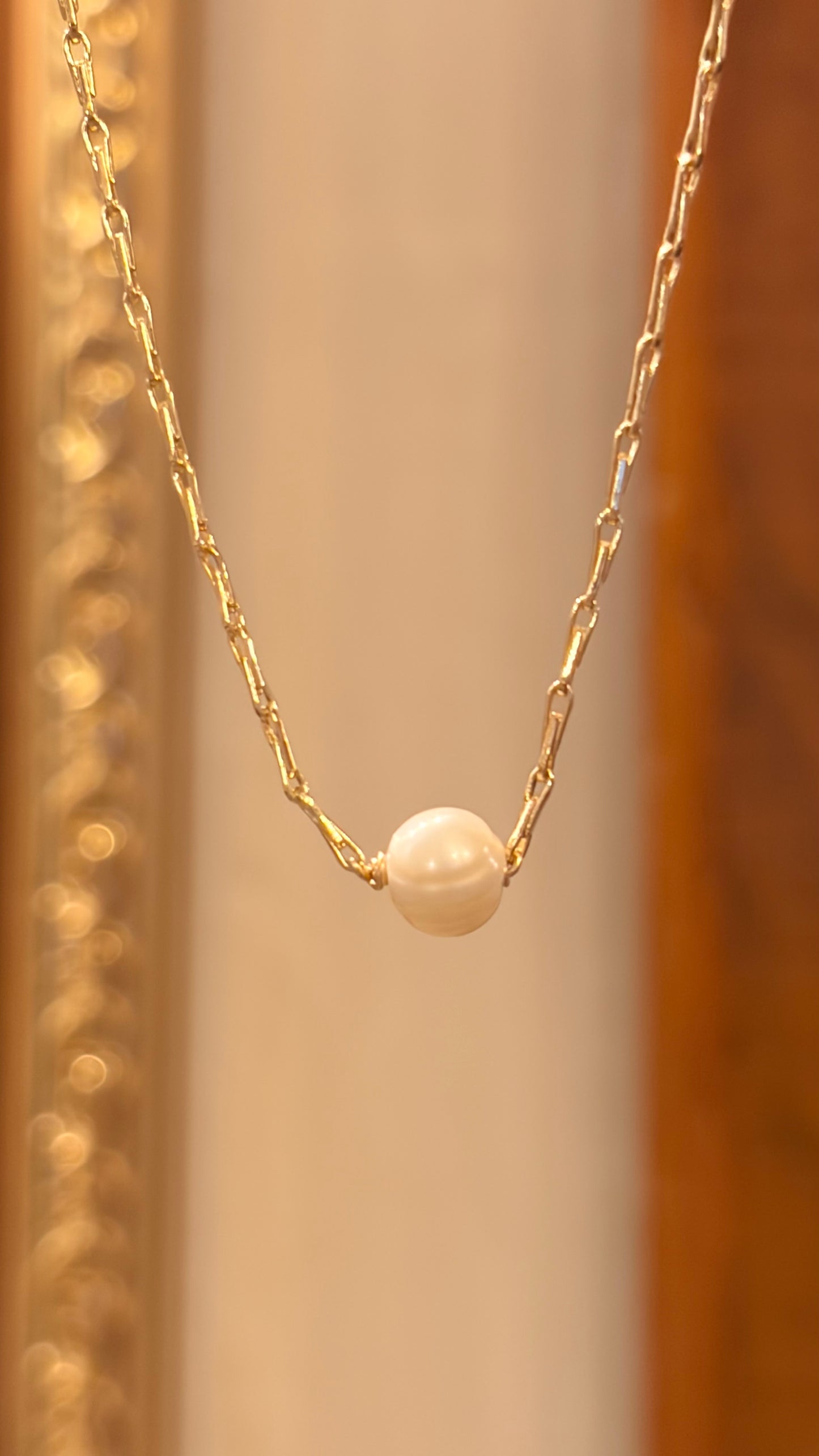 Collar Shine  Perla Baby