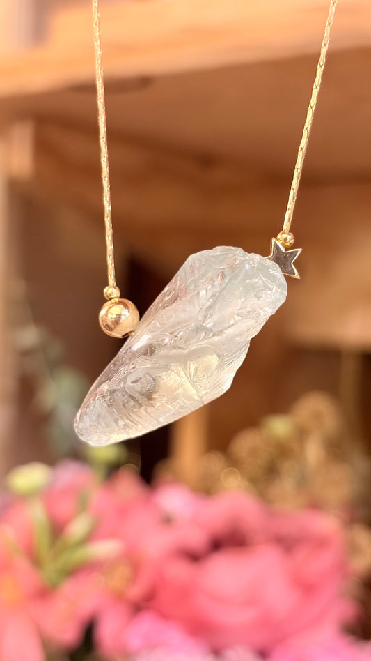 Collar Vermarina en Bruto ⭐️ Brillos de Universo