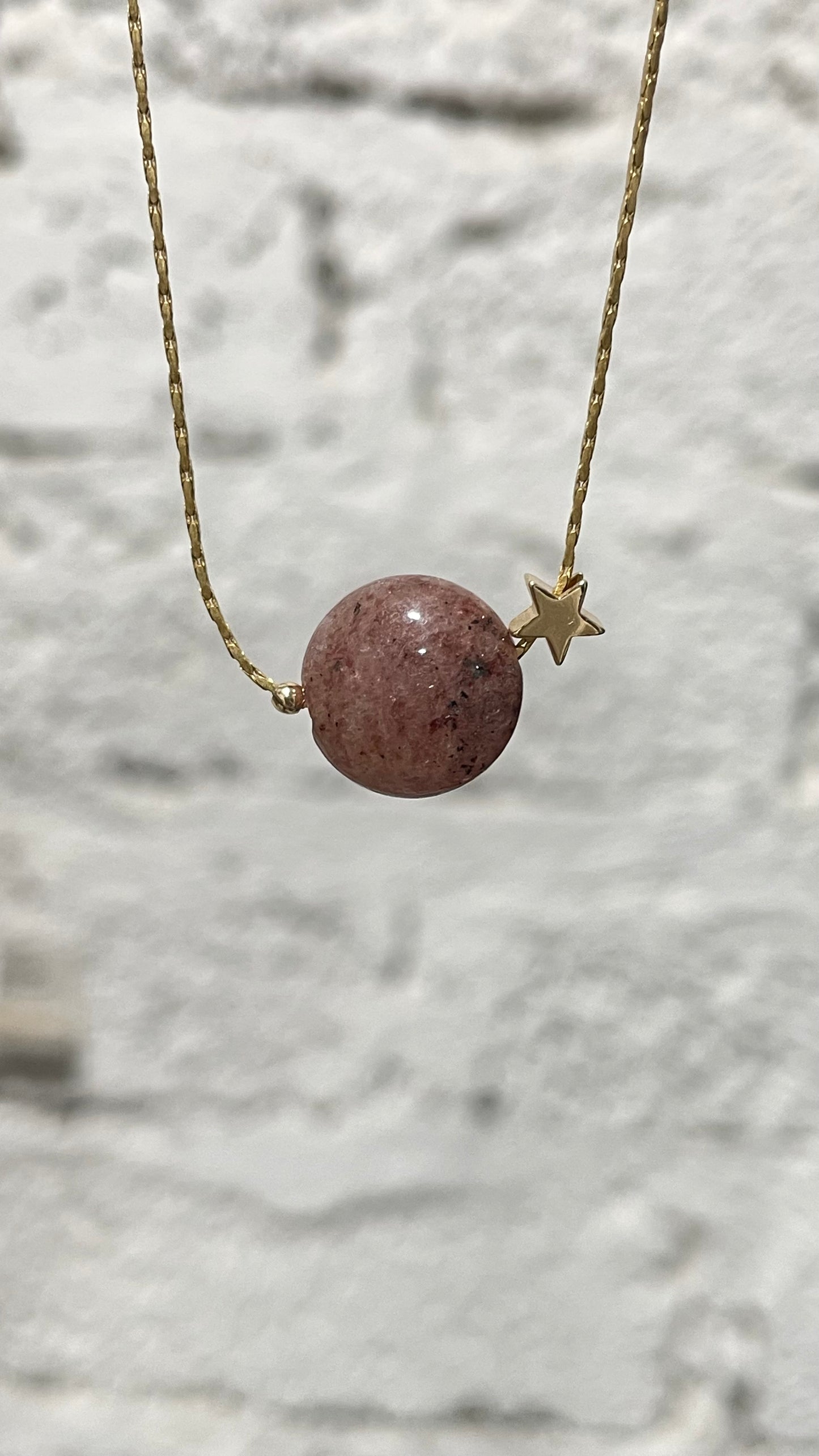 Collar Brillitos de Universo - Mineral y Estrella✨