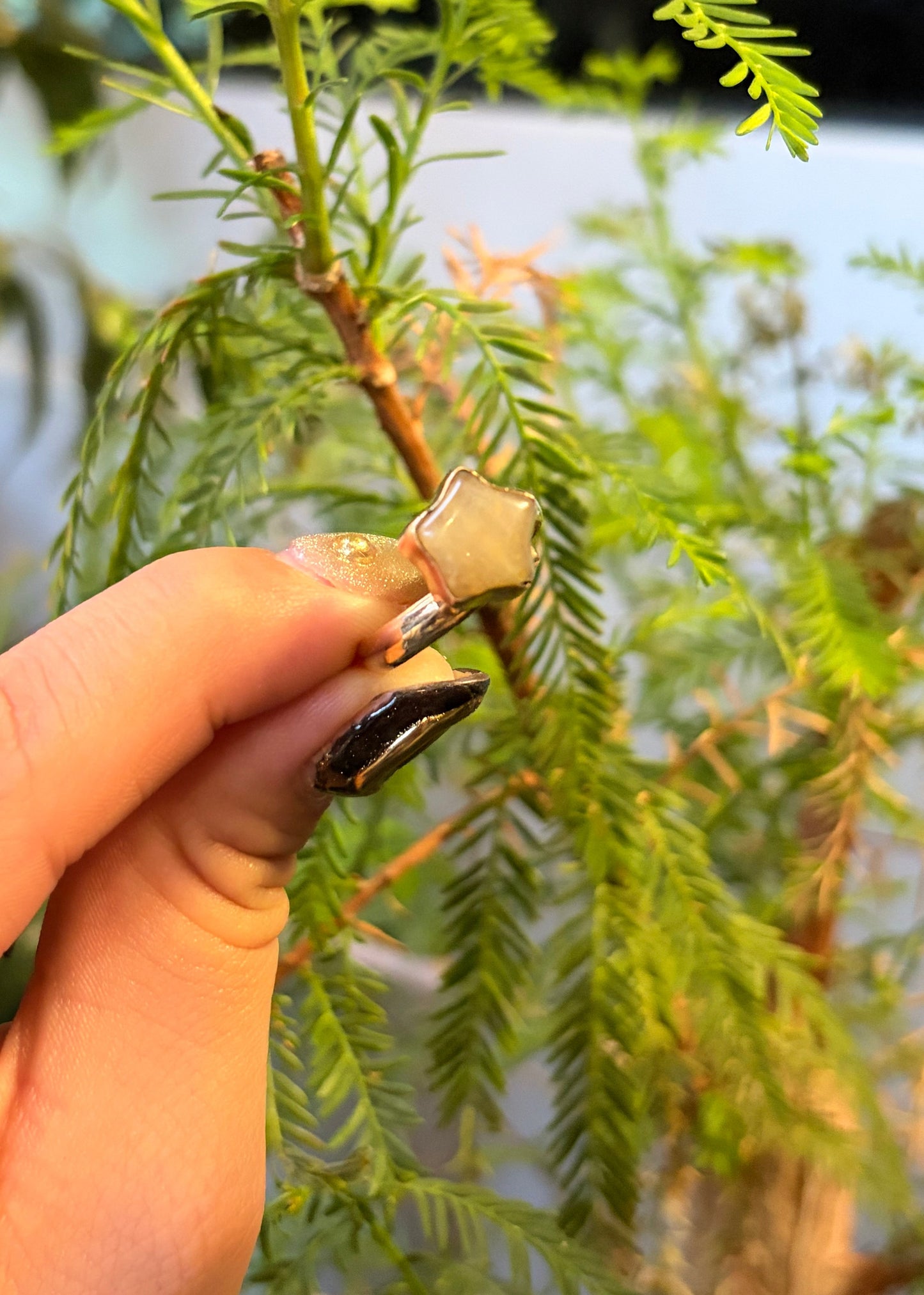 Anillo Estrella Ágata