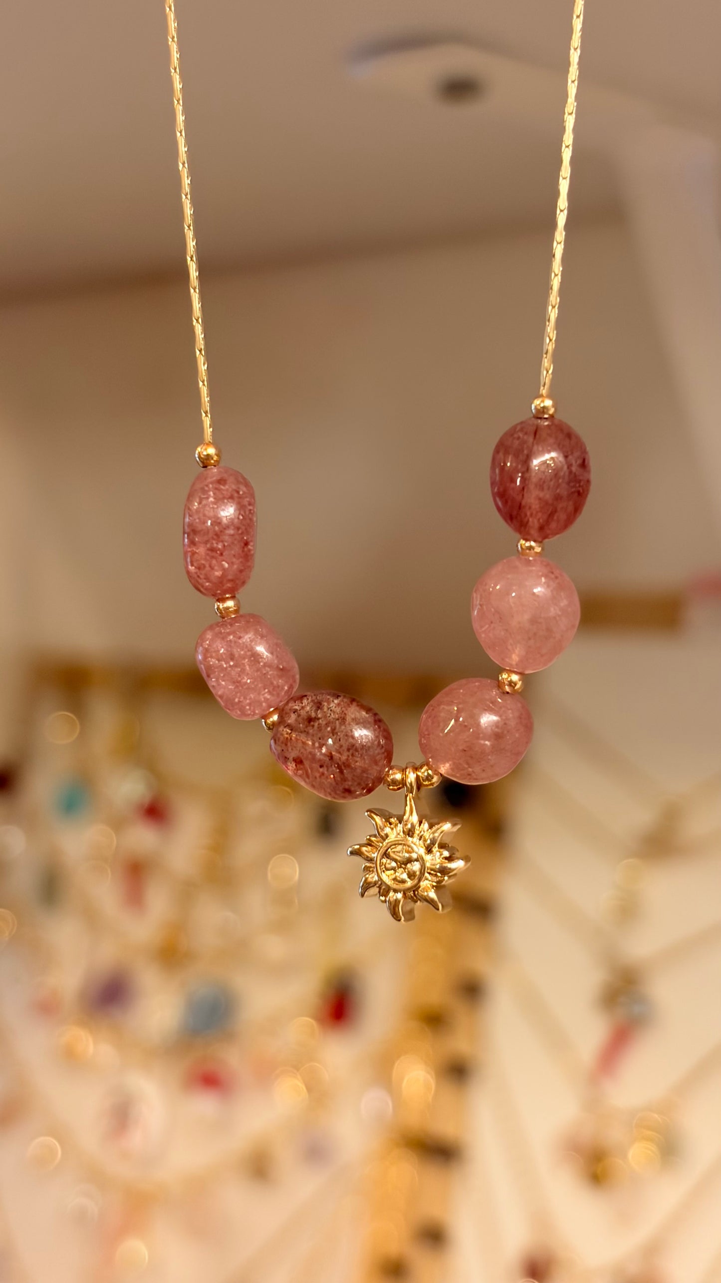 Collar Sol Flotante
