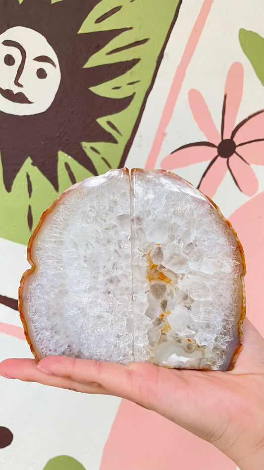 Librero de Geoda de Ágata #2