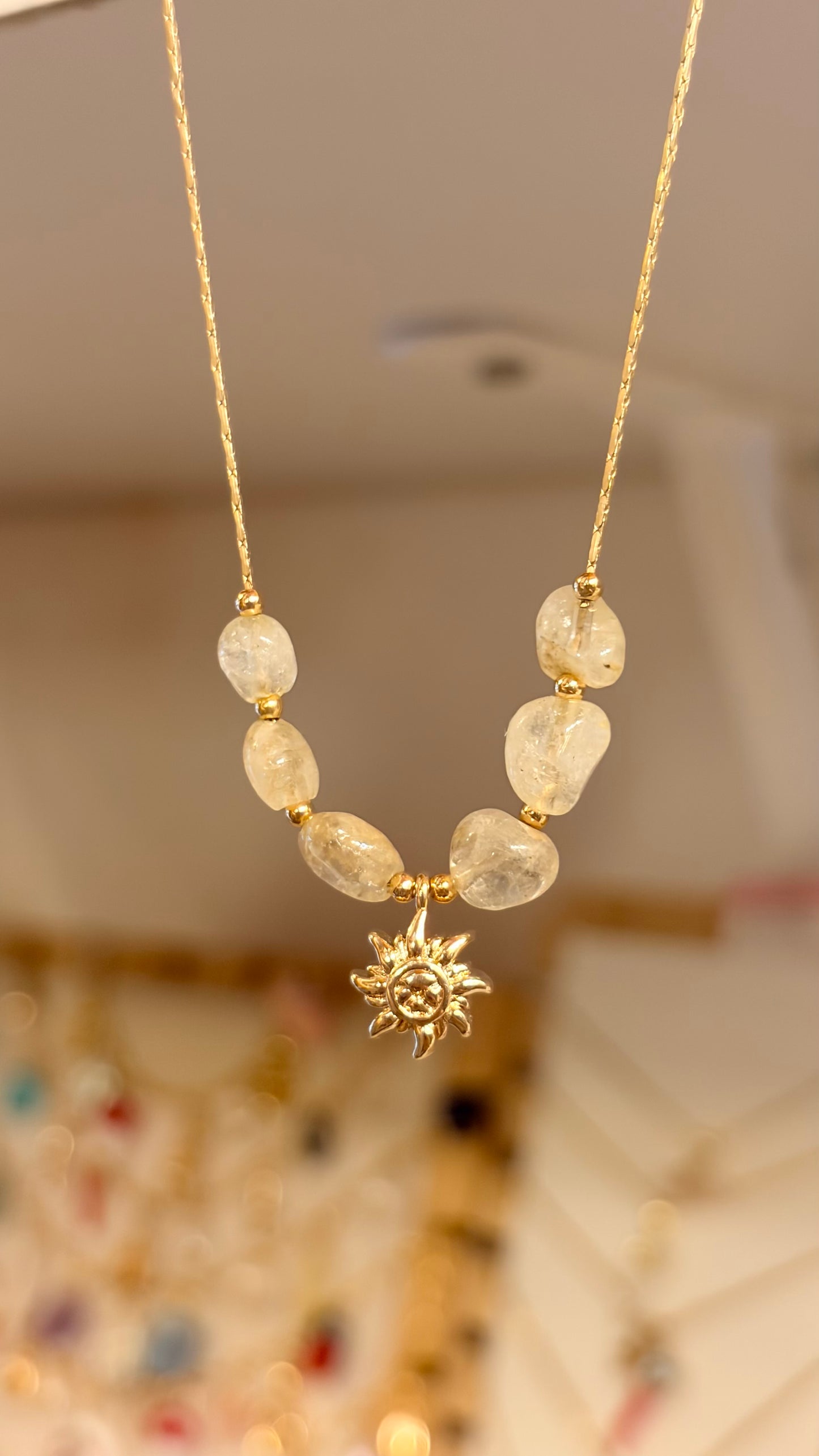 Collar Sol Flotante