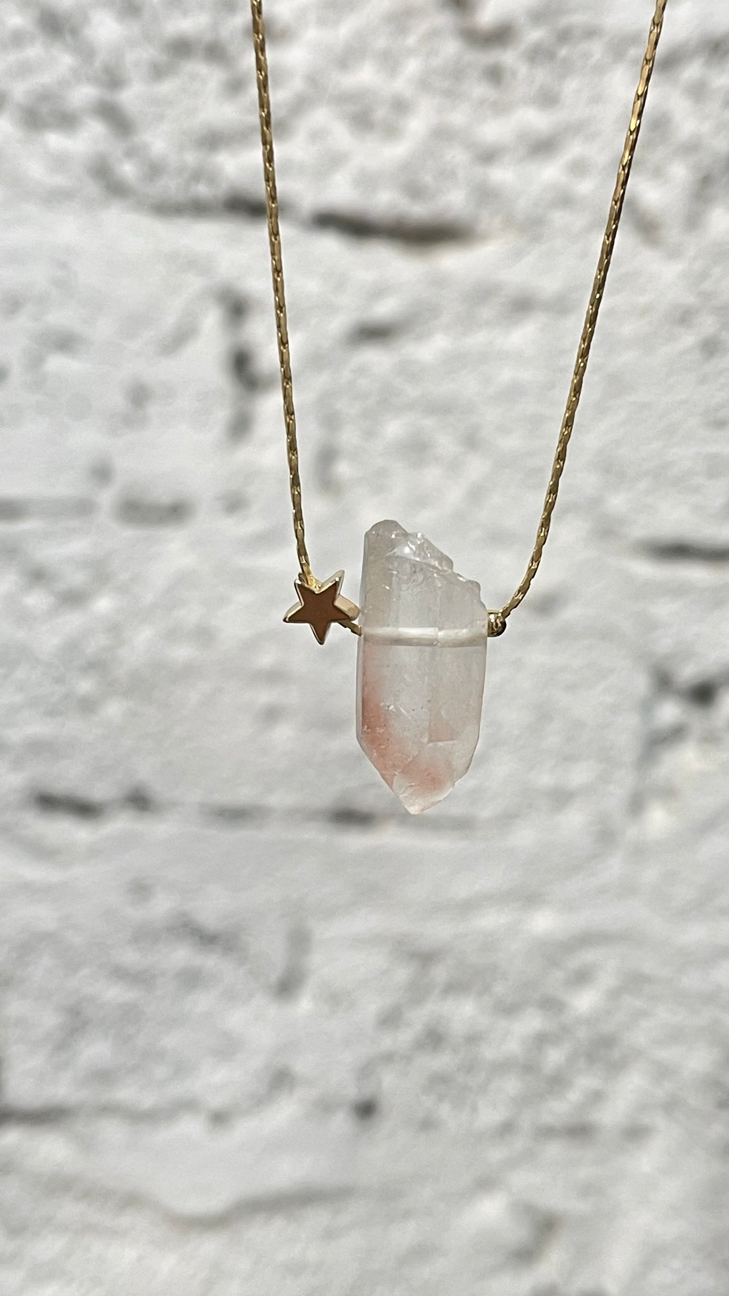 Collar Brillitos de Universo - Mineral y Estrella✨