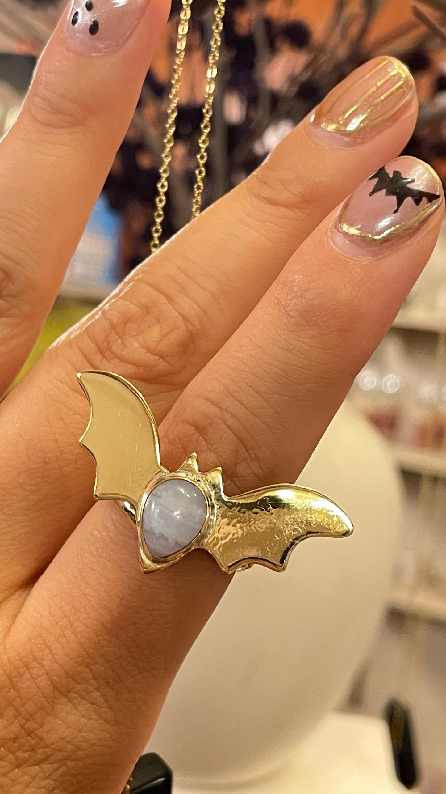 ✨🦇BAT SEASON ÁGATA BLUE LACE🦇✨ Edición 2025