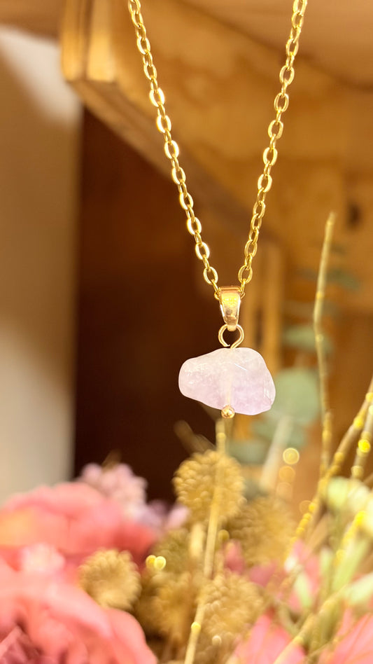 Collar Amatista mini  (Pieza Única)