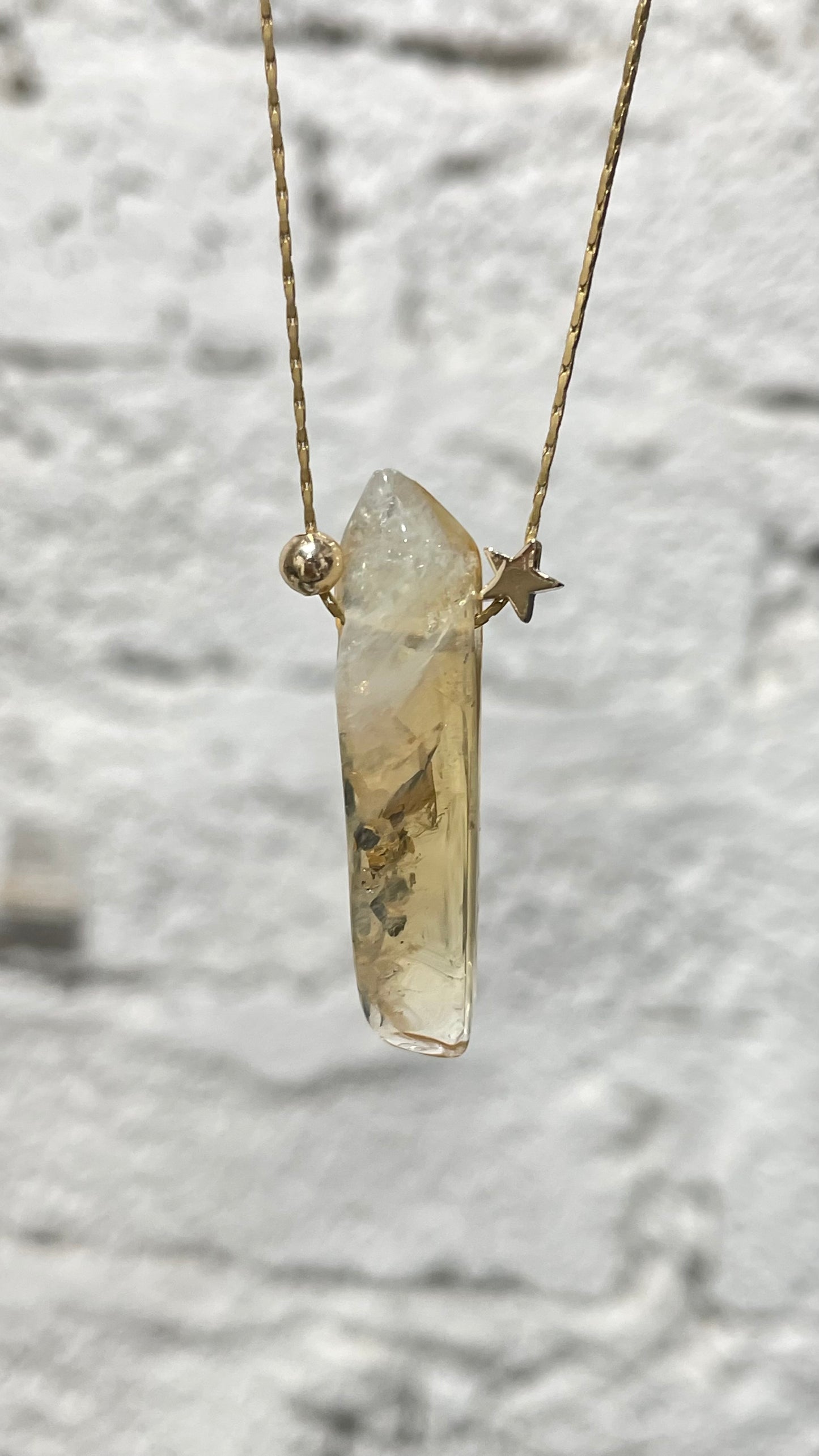 Collar Brillitos de Universo - Mineral y Estrella✨