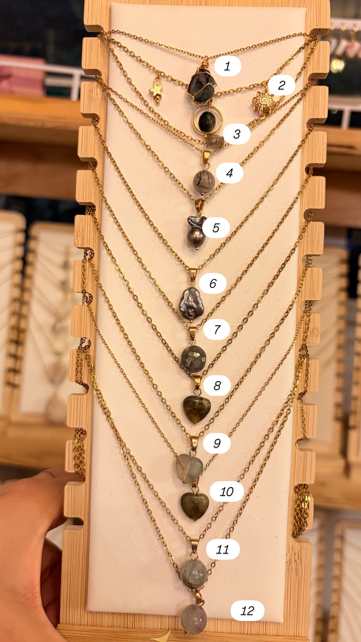 Collar Mineral• Stock  Especial de $100 Pesitos •