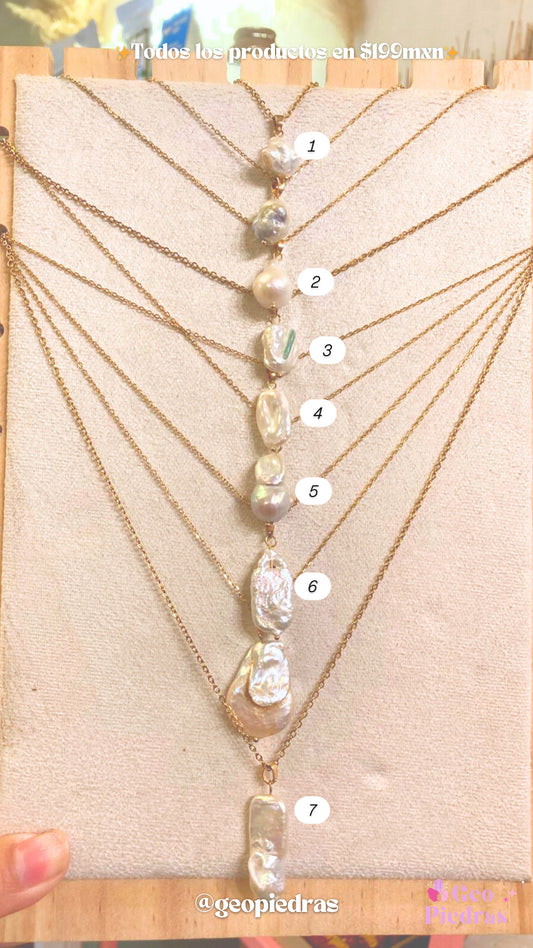 Collar de Perla Sencillo