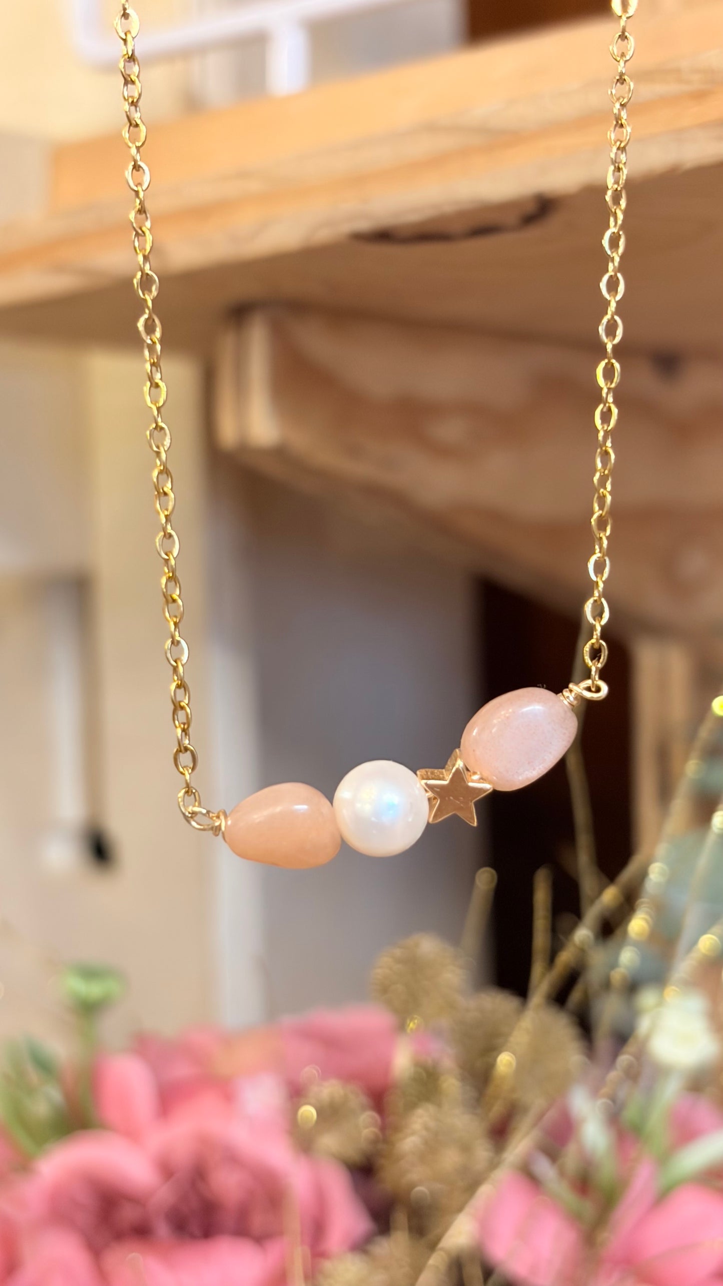 Collar Medio Cielo