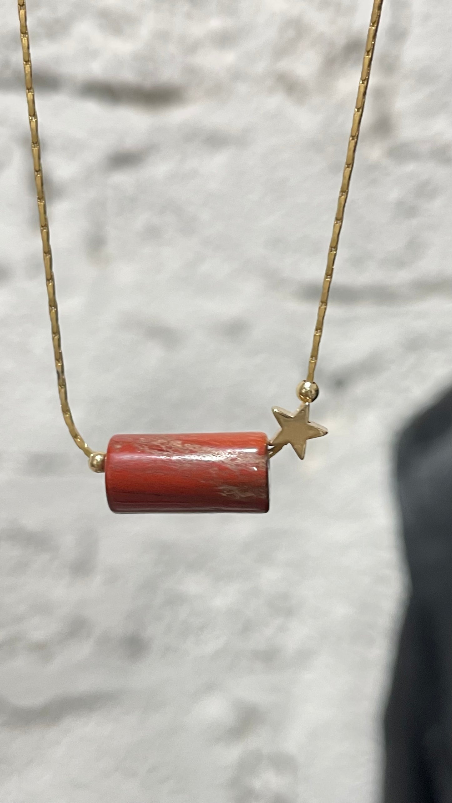 Collar Brillitos de Universo - Mineral y Estrella✨