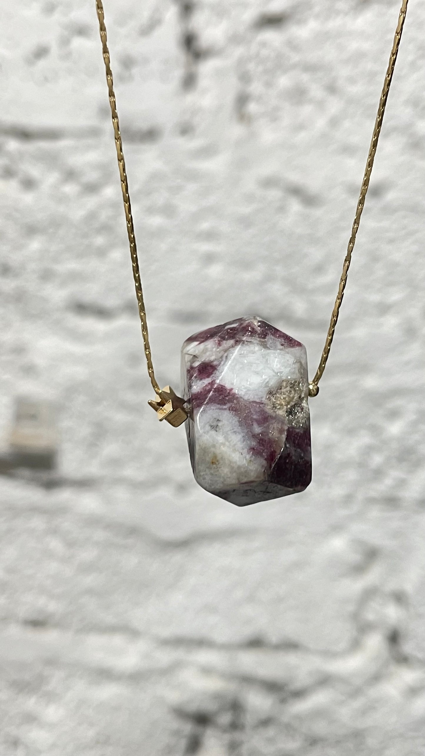 Collar Brillitos de Universo - Mineral y Estrella✨