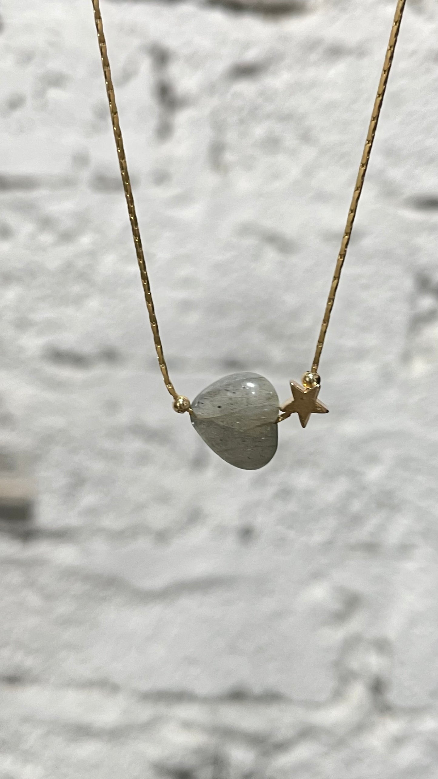 Collar Brillitos de Universo - Mineral y Estrella✨