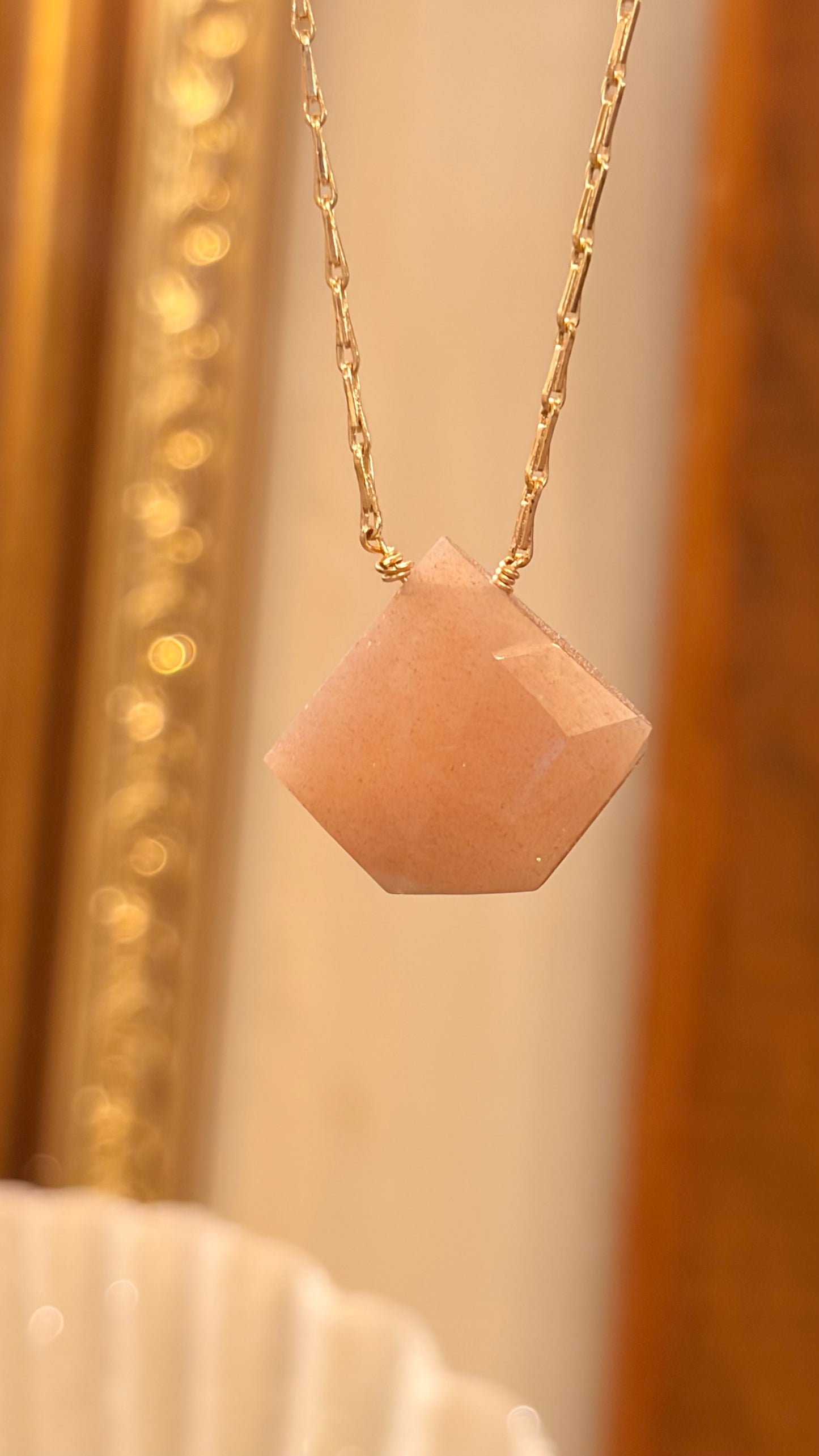 Collar Shine Piedra Sol