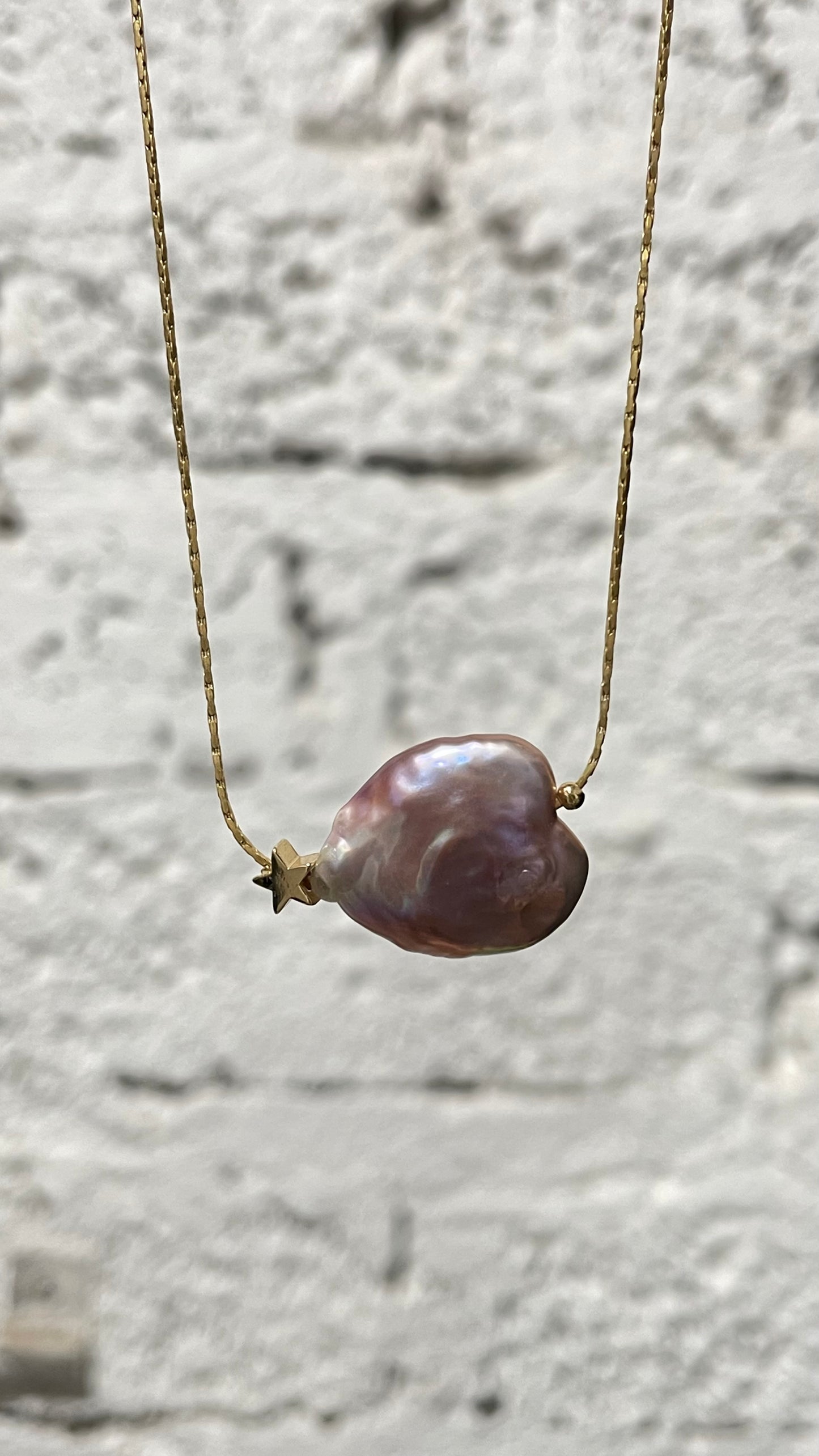 Collar Brillitos de Universo - Mineral y Estrella✨