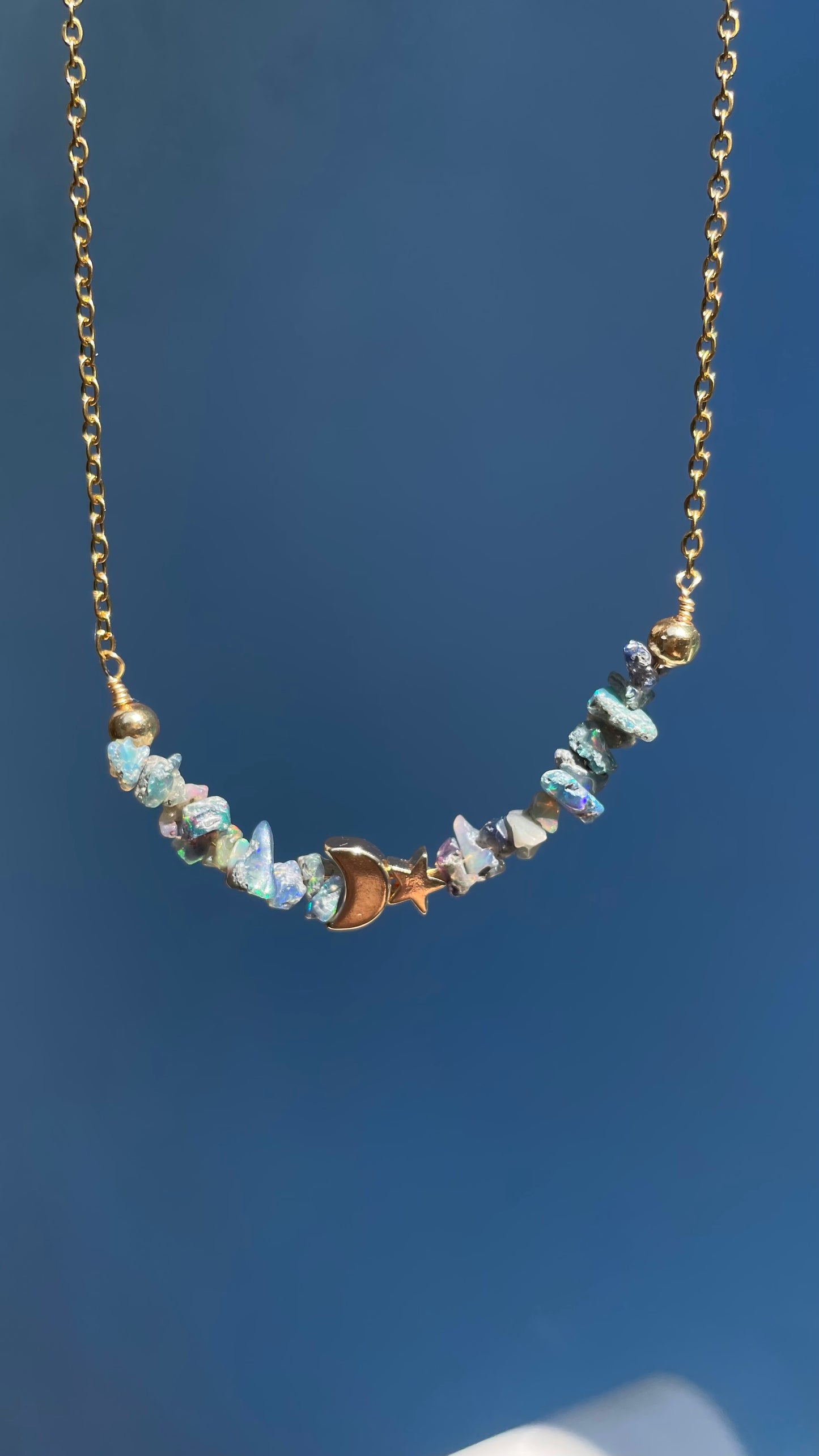 Collar Opalo Etiope Sky