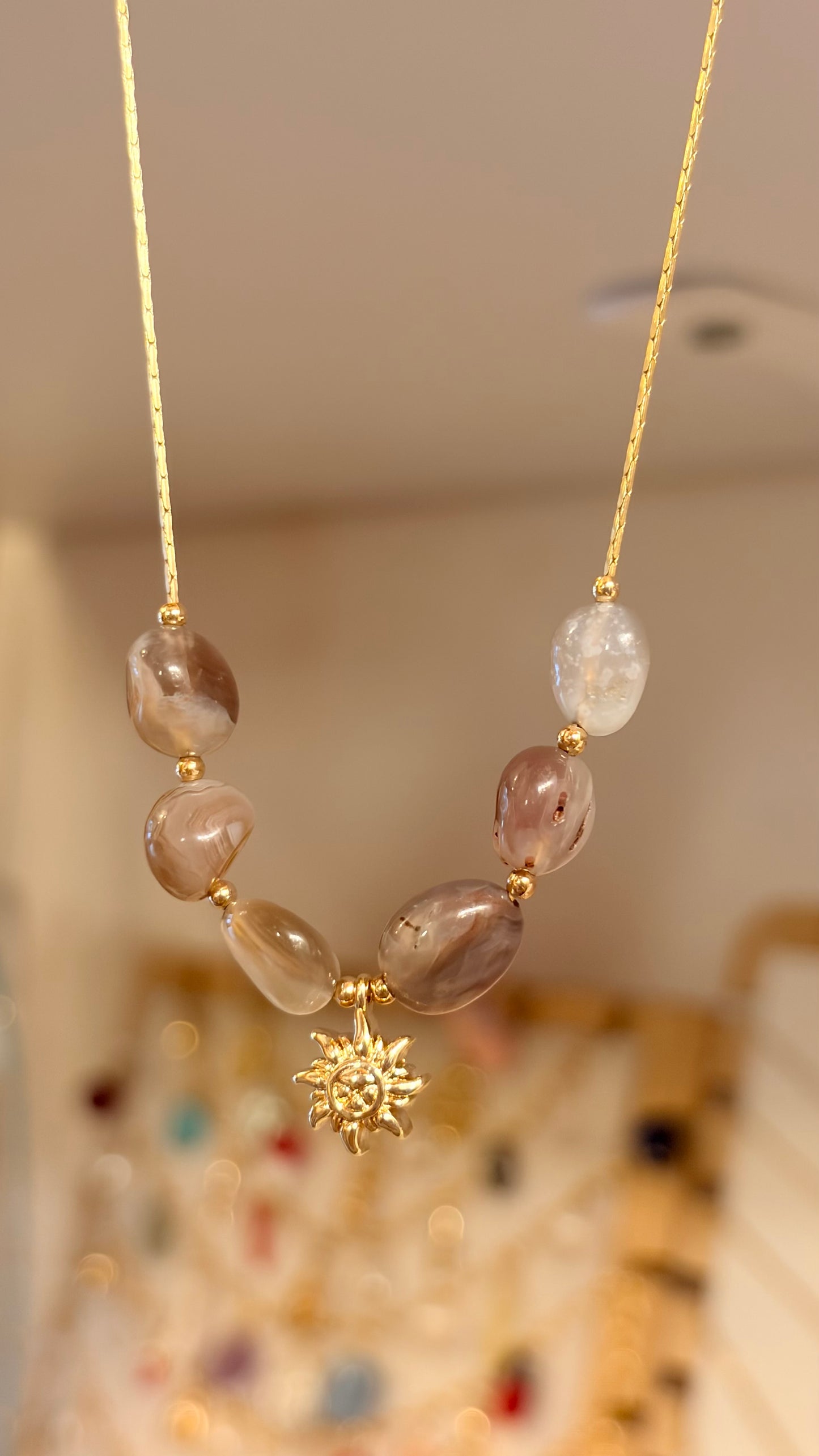 Collar Sol Flotante