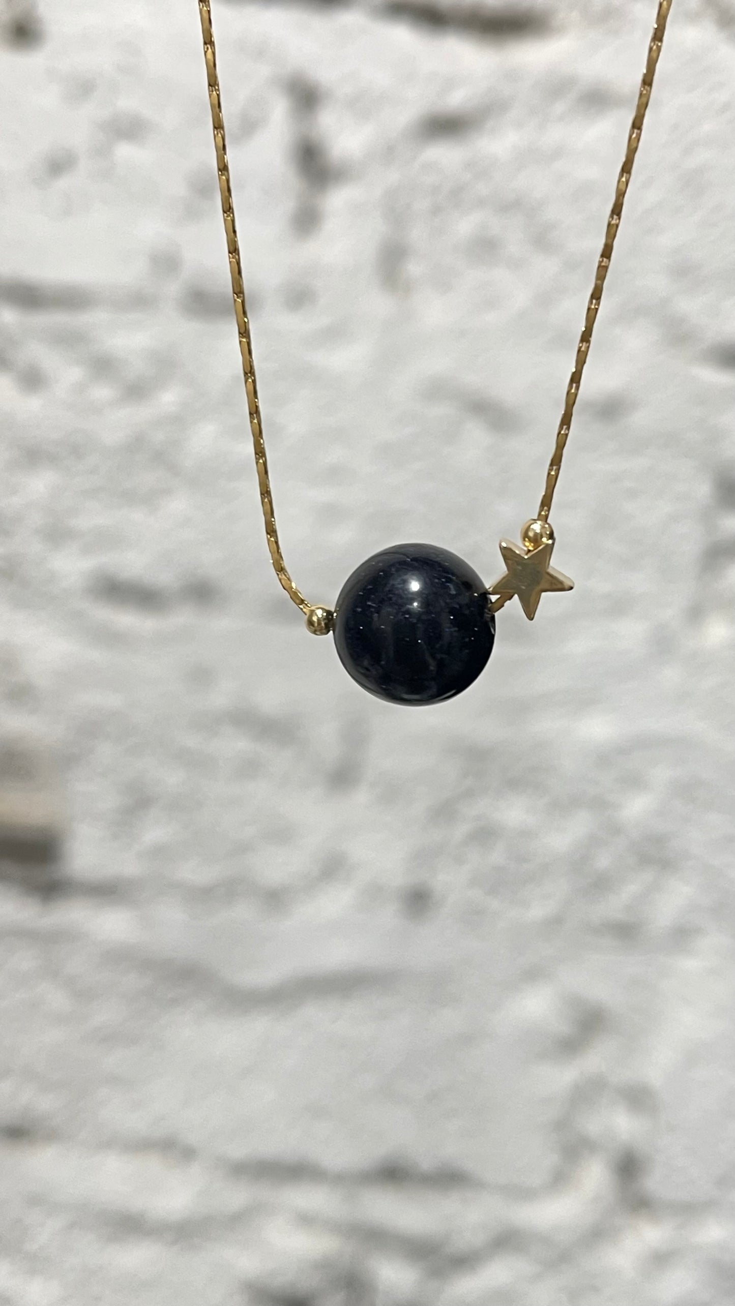 Collar Brillitos de Universo - Mineral y Estrella✨